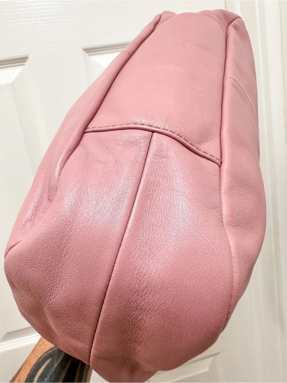 Coach Lynn Buckle Hobo Shoulder Bag Bag Pink Leather Y2K